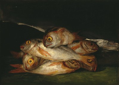 Nature morte avec dorade - Francisco de Goya